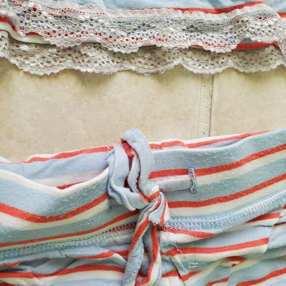 Honeydew Intimates Short Pajamas L Lace Trim Racerback Top Loungewear Soft Comfy - Picture 6 of 10